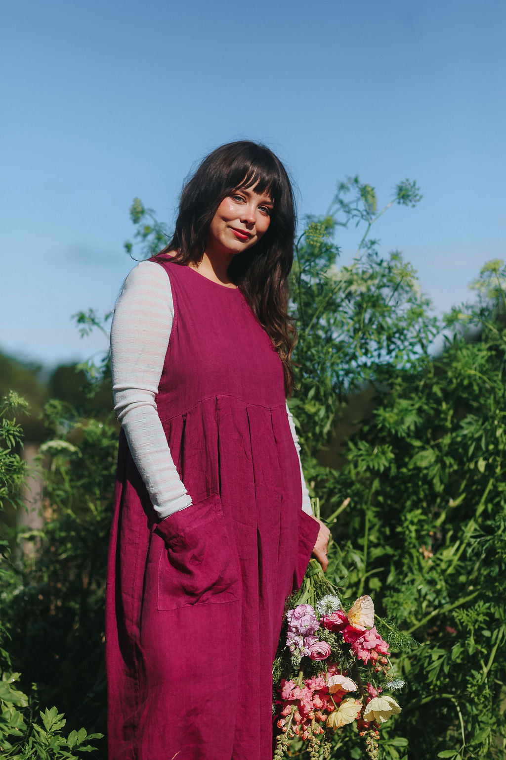Sartène Linen Summer Dress