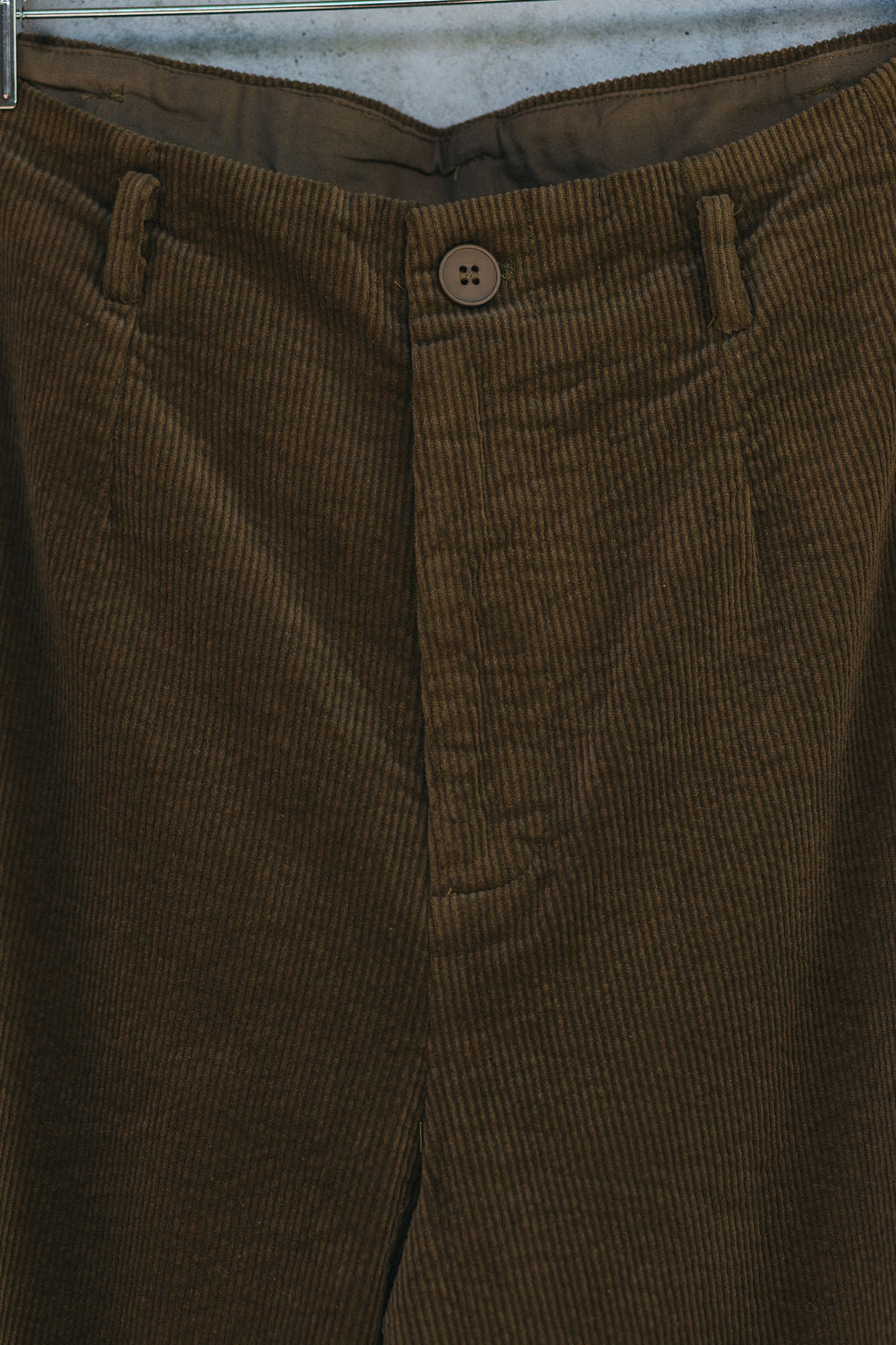 Rene Corduroy Cotton Wide Leg Pants