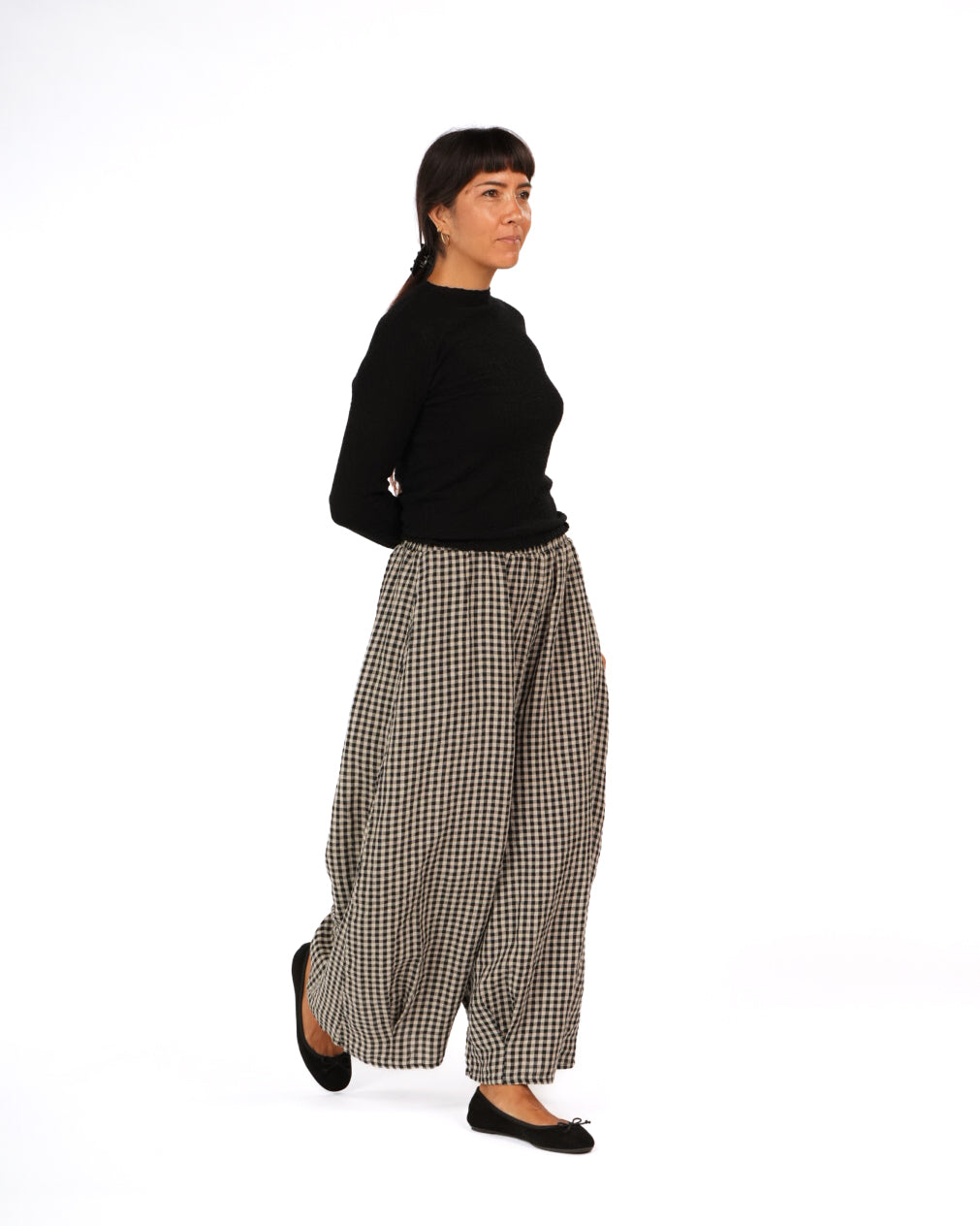 Essential Superfine Lambswool Mock Neck Top