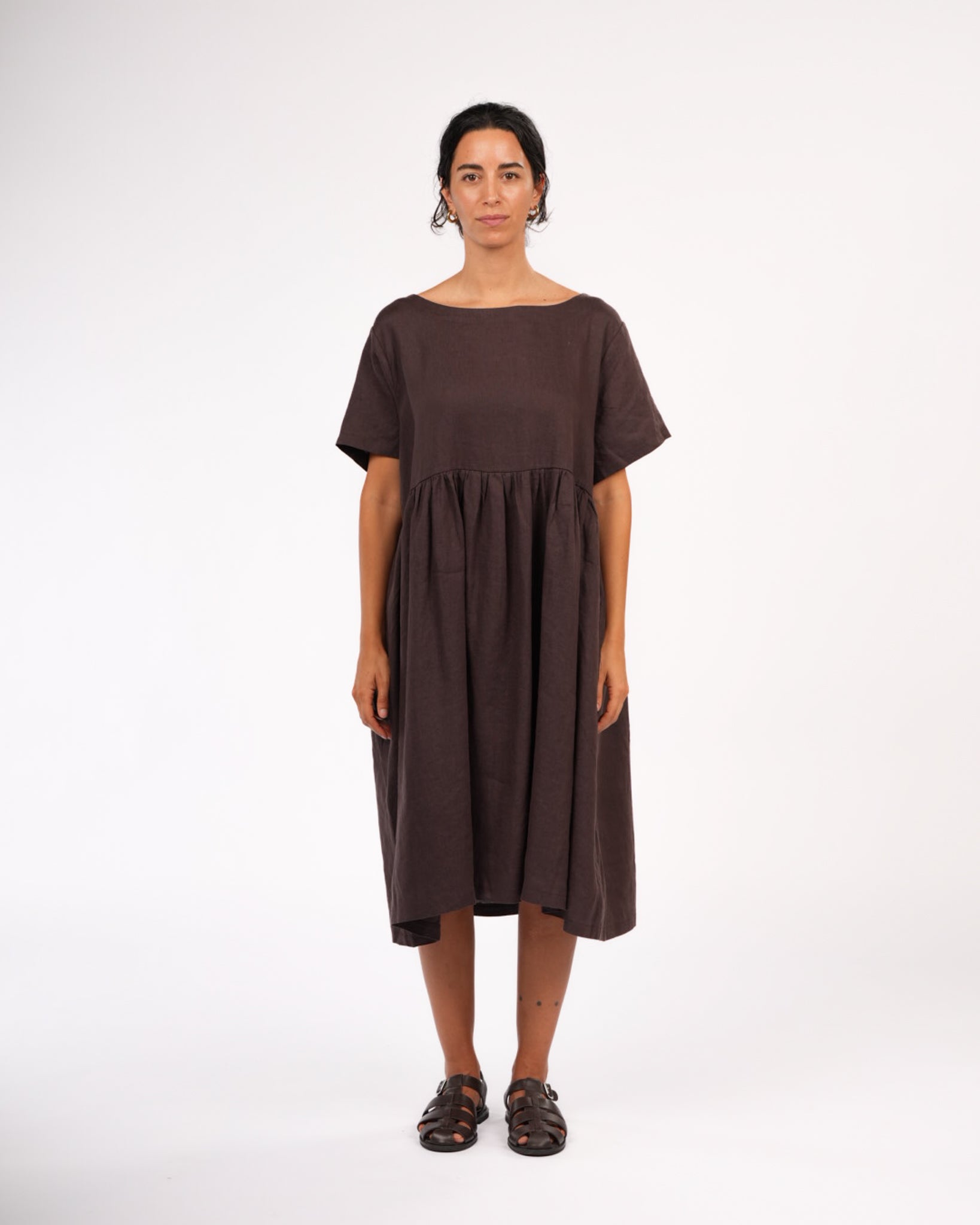 Juni French Linen Summer Staple Dress