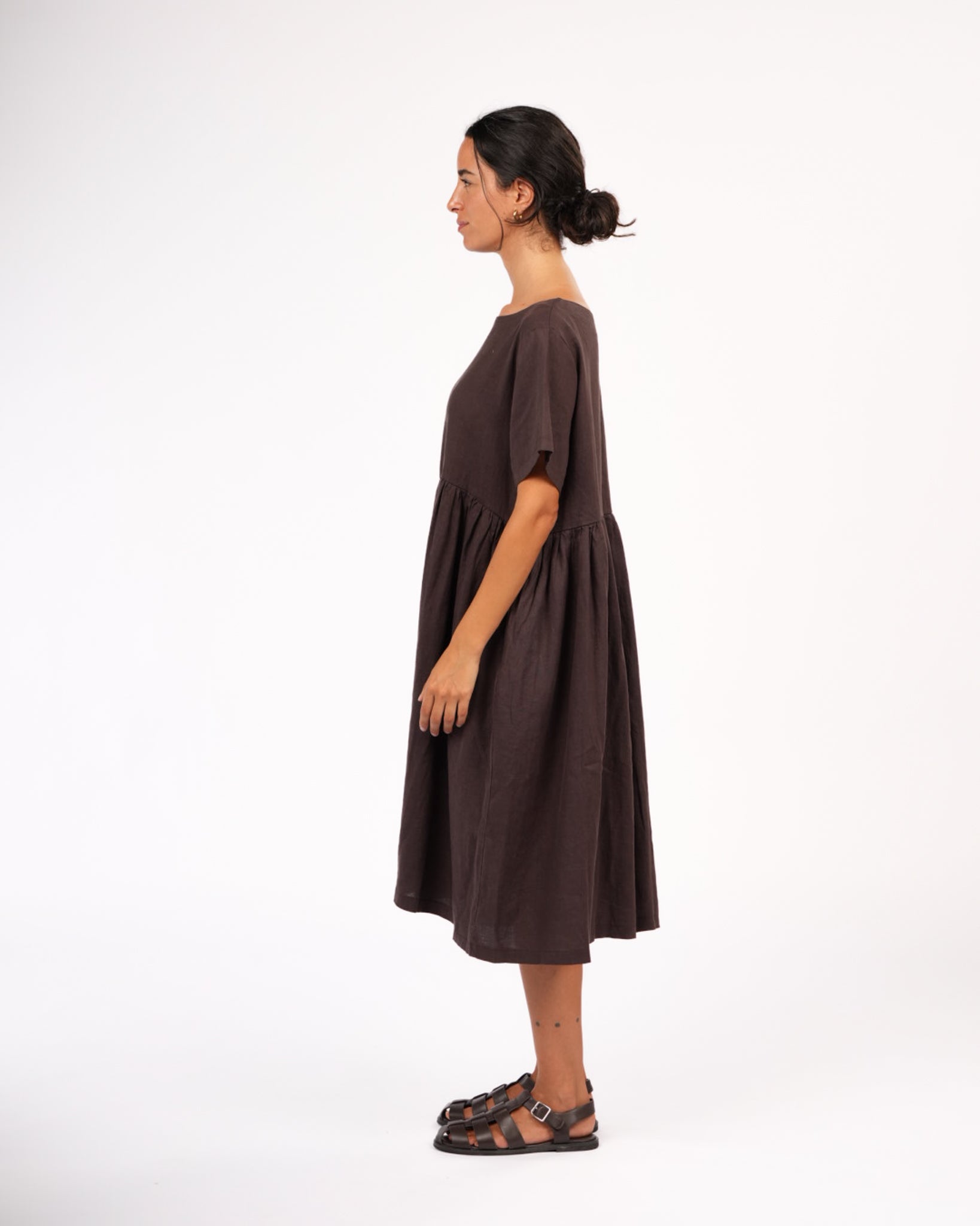 Juni French Linen Summer Staple Dress