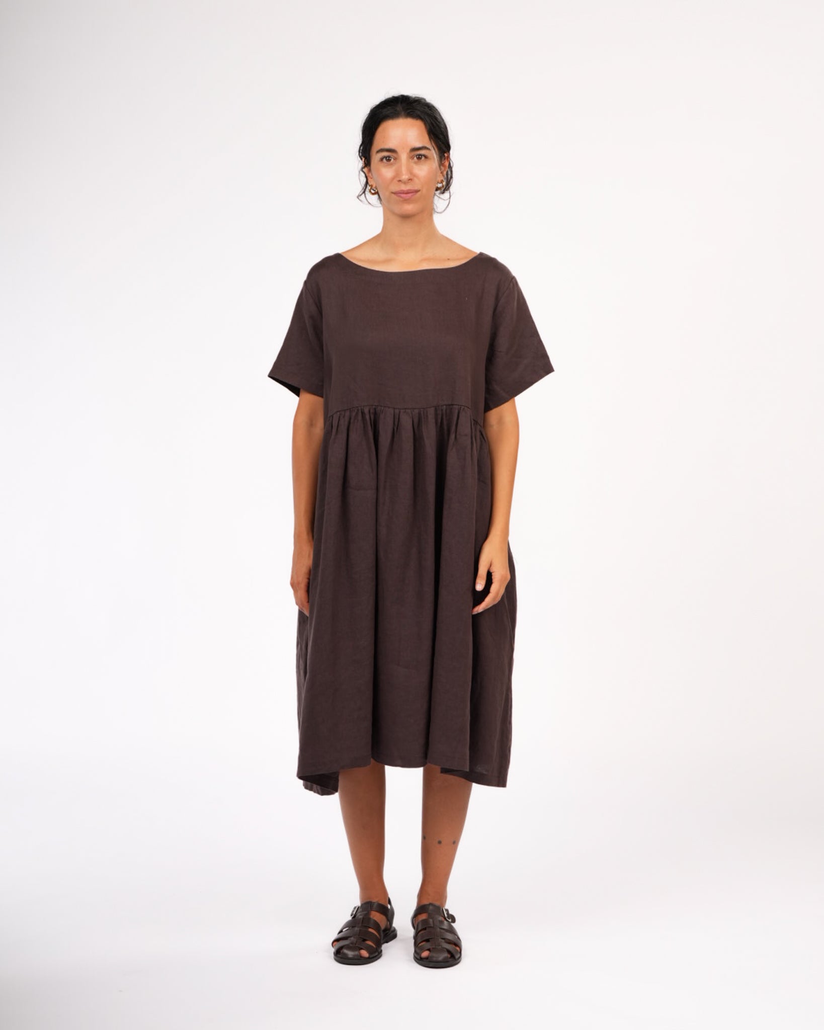 Juni French Linen Summer Staple Dress