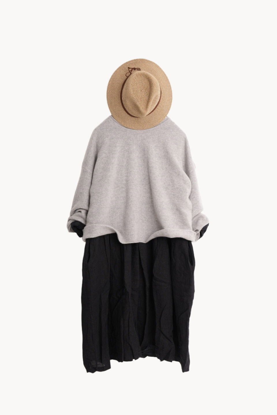 Montaigne 100% New Zealand Lambswool Jumper Silver Grey1