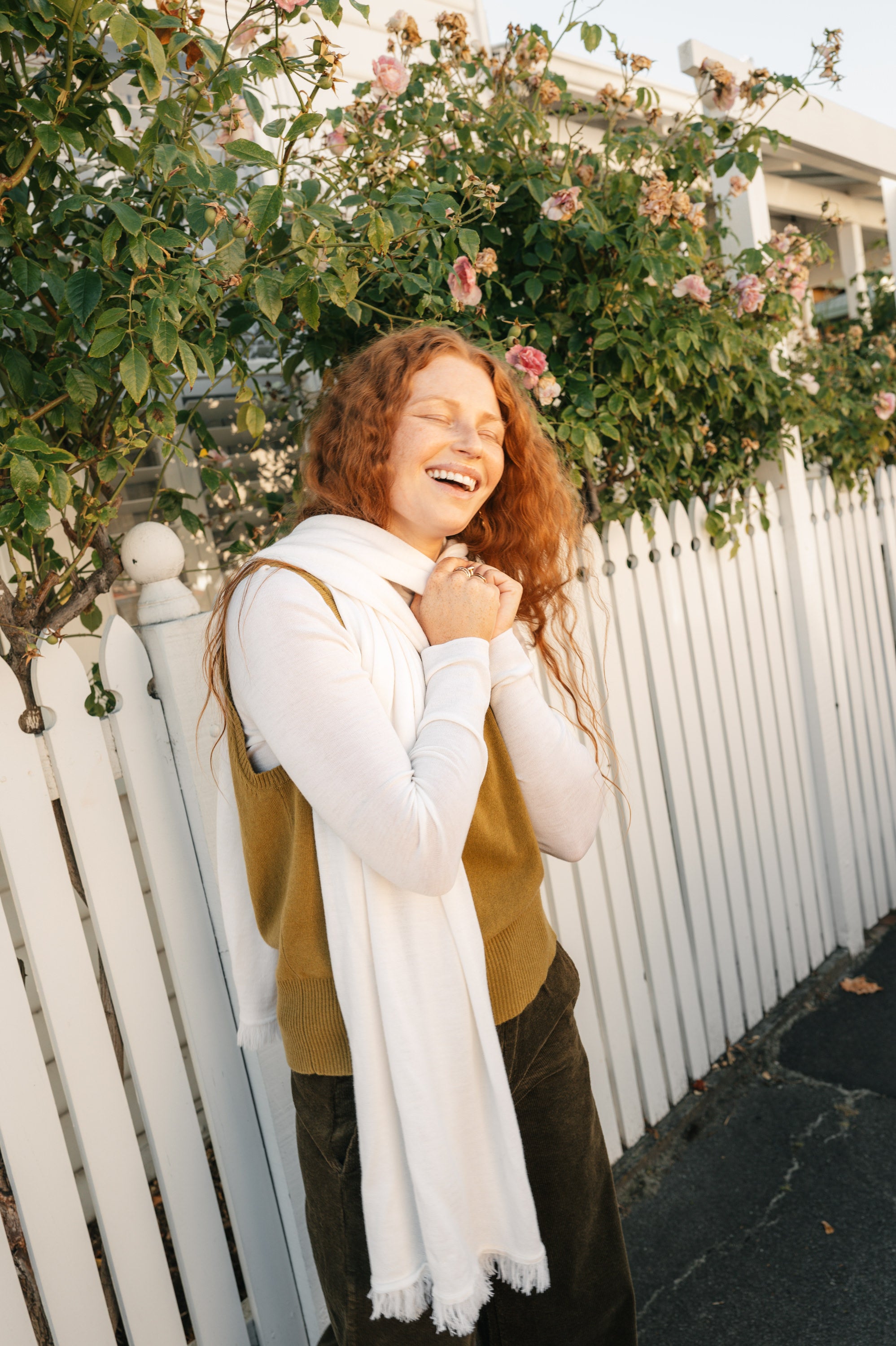 Merino Wrap / Scarf – 100% Australian Merino Wool Shawl