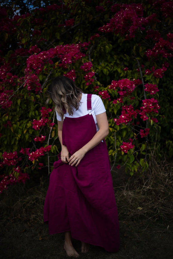 Montaigne Anouk Overall-Style Maxi Dress Orchid