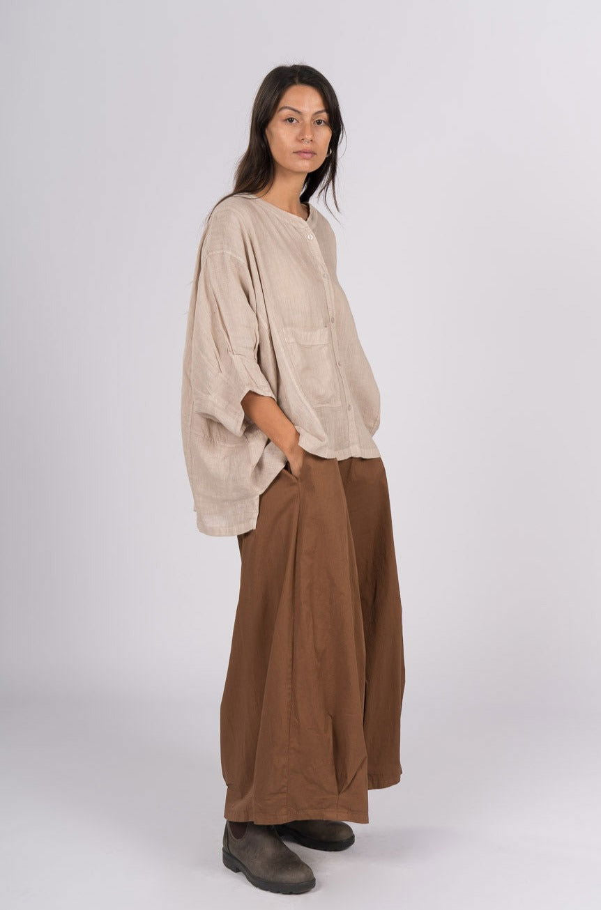 Montaigne Caroline Wide Leg Pants Tobacco4
