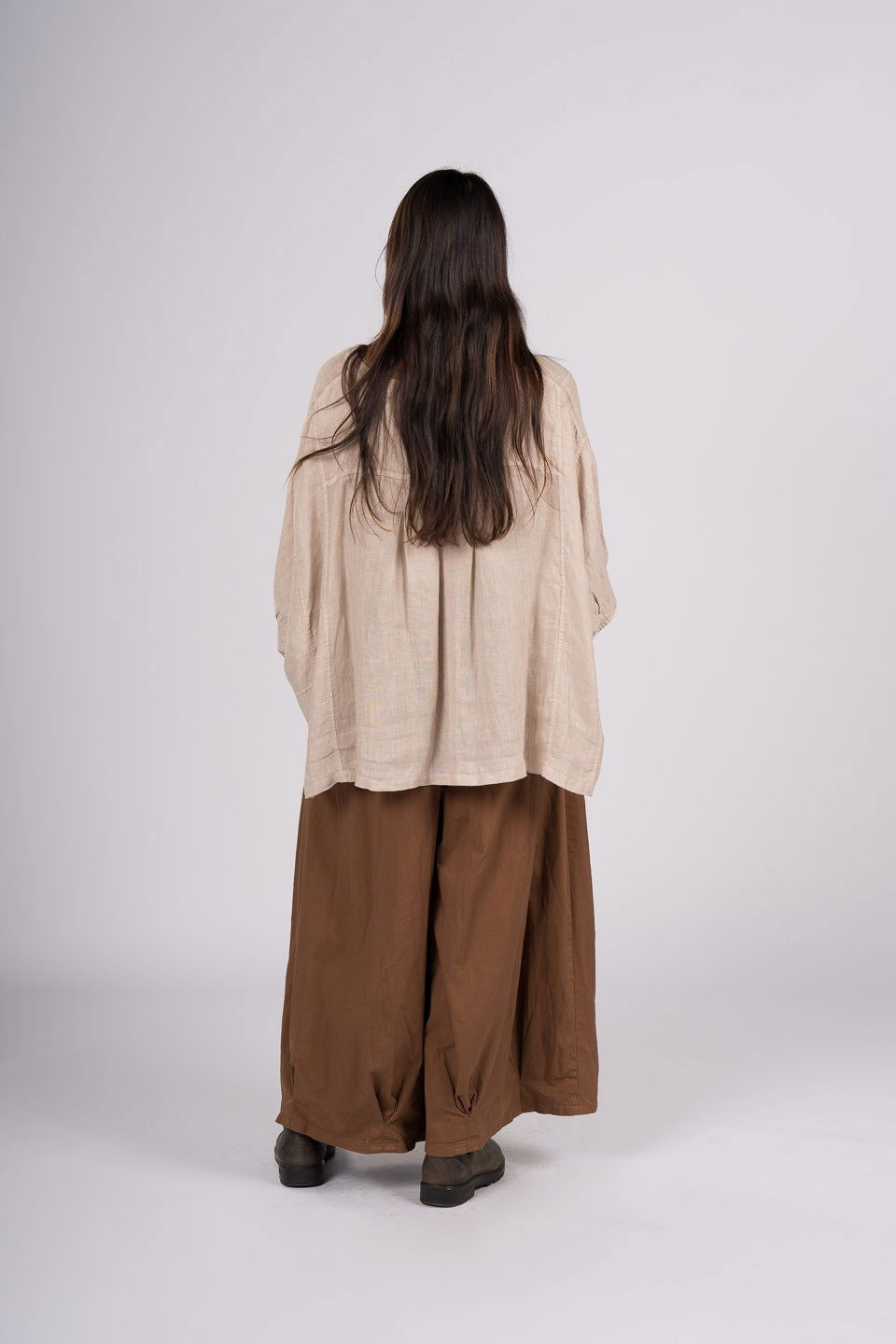 Montaigne Caroline Wide Leg Pants Tobacco6