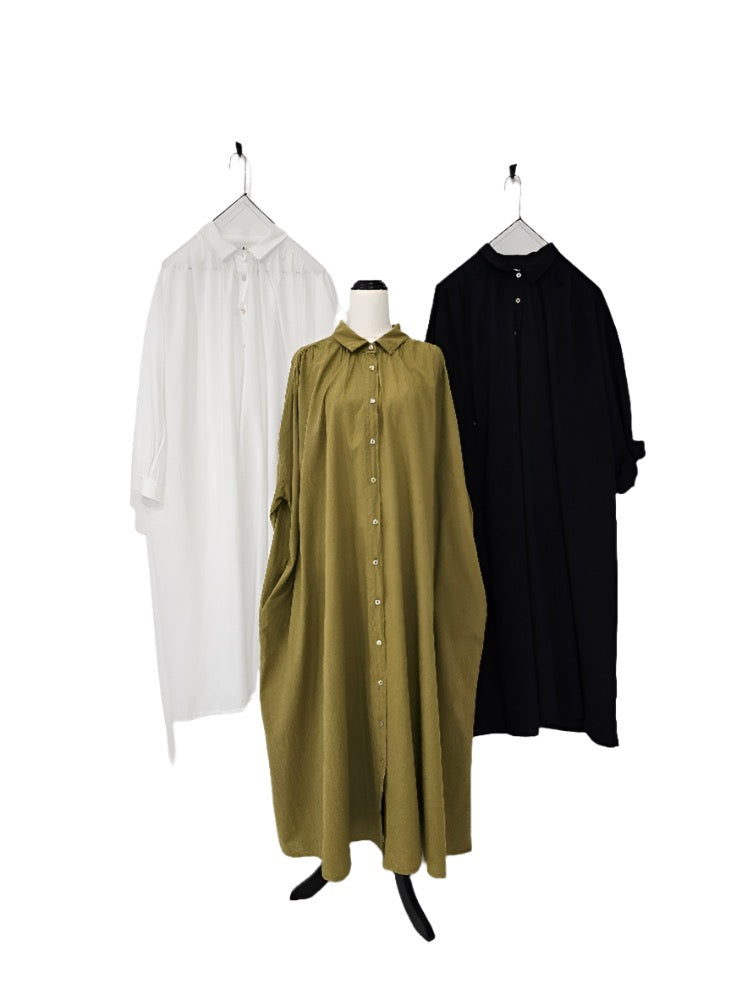 Montaigne Frederic Oversized Cotton Shirt Dress