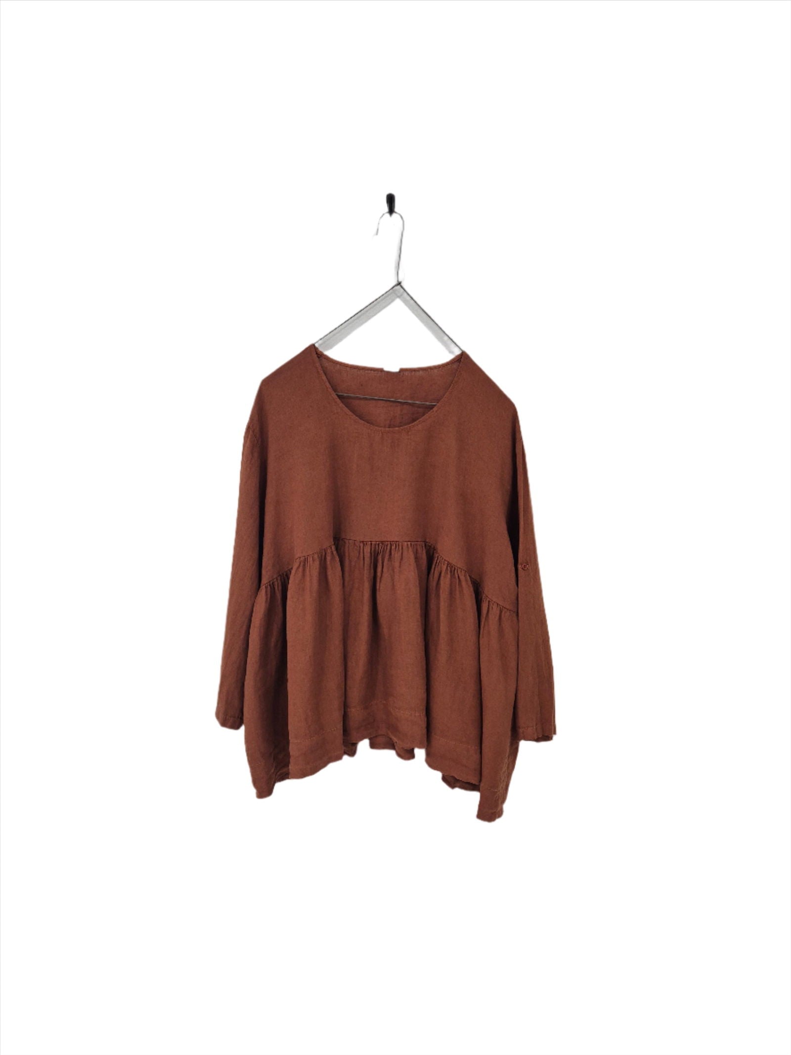 Montaigne Gaugin Linen Top Rust
