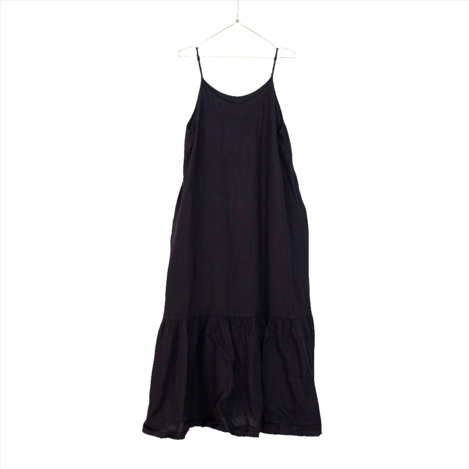 Montaigne Jolie Linen Maxi Dress Navy2