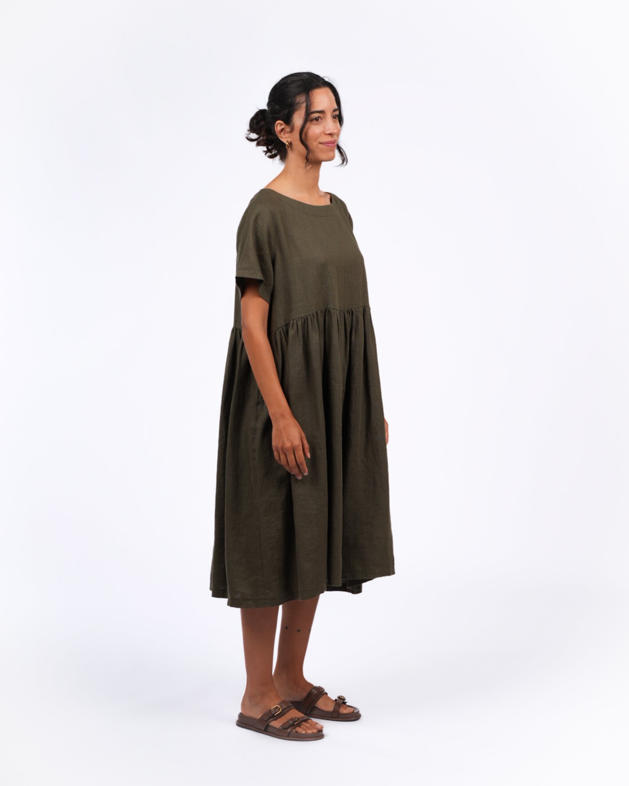 Montaigne Juni French Linen Summer Staple Dress