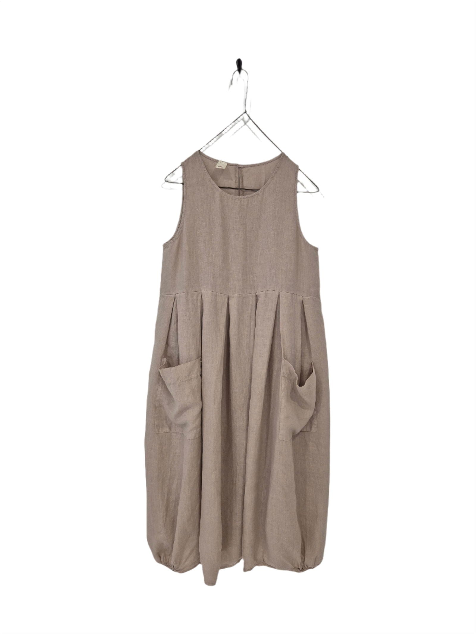 Montaigne Sartène Linen Summer Dress Natural