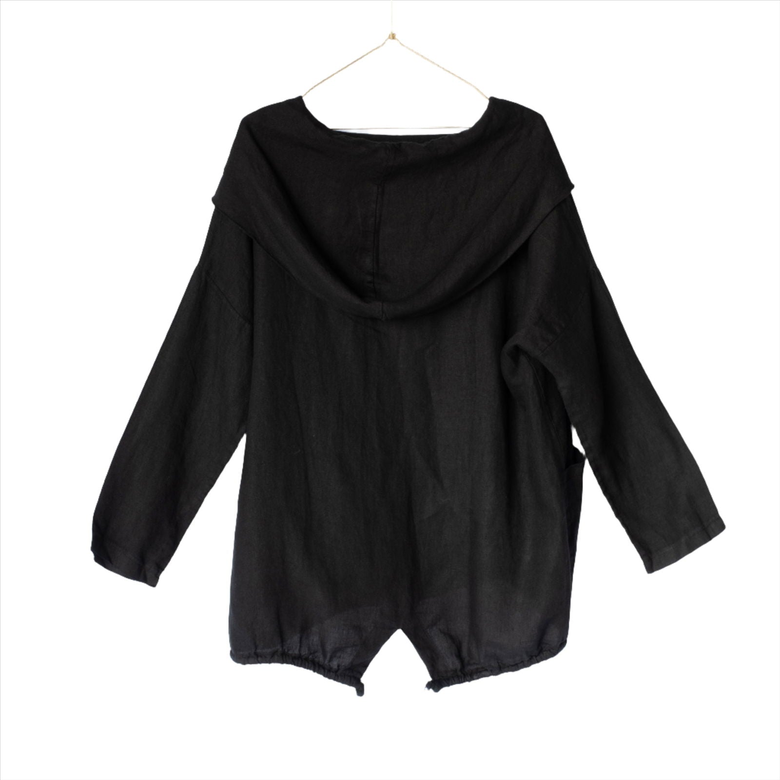 Montaigne Throw Over Hooded Jacket Navy