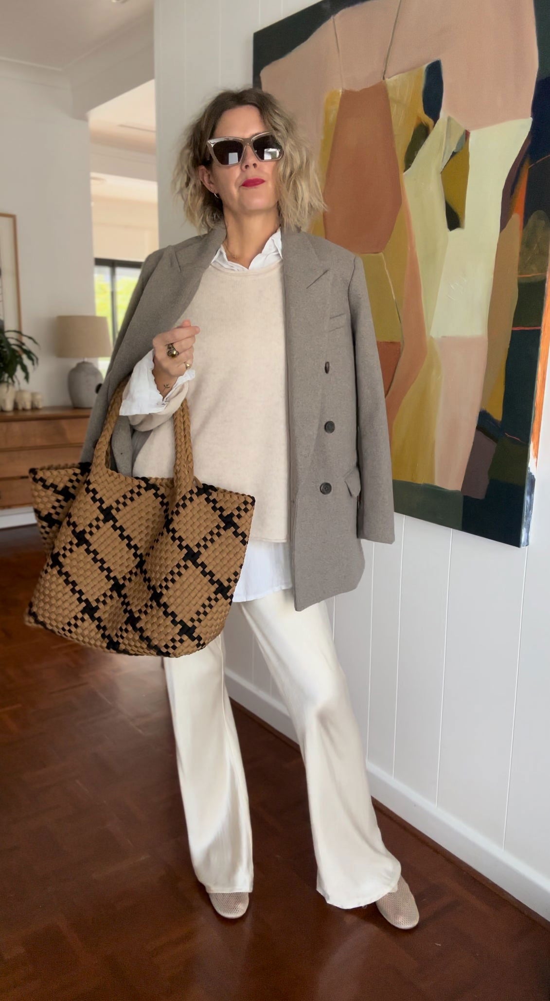 Montaigne 100% New Zealand Lambswool Jumper Soft Rose2