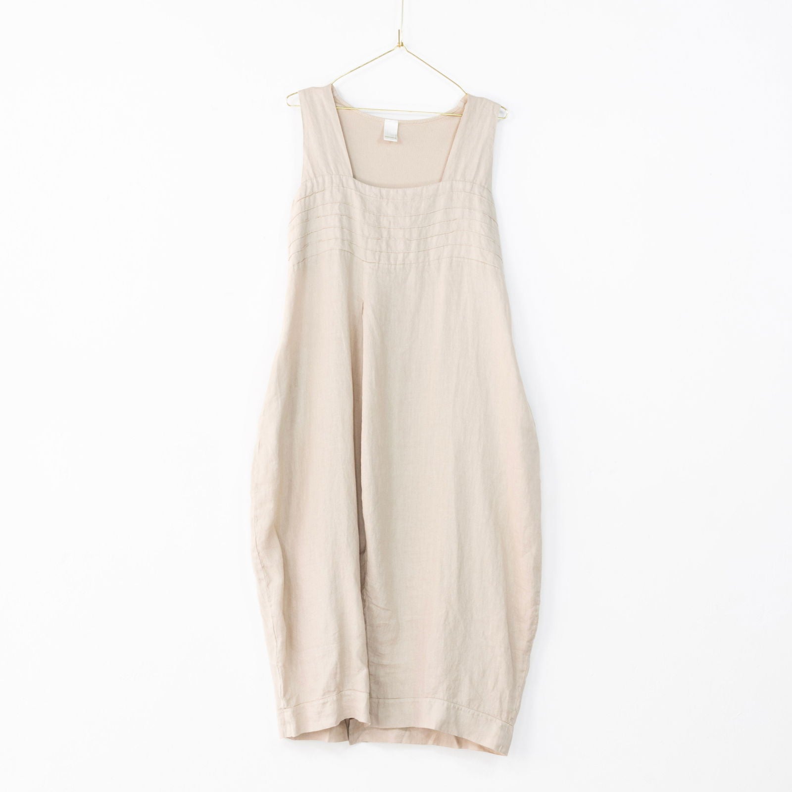 Montaigne Aurelie Casual Linen Dress Natural