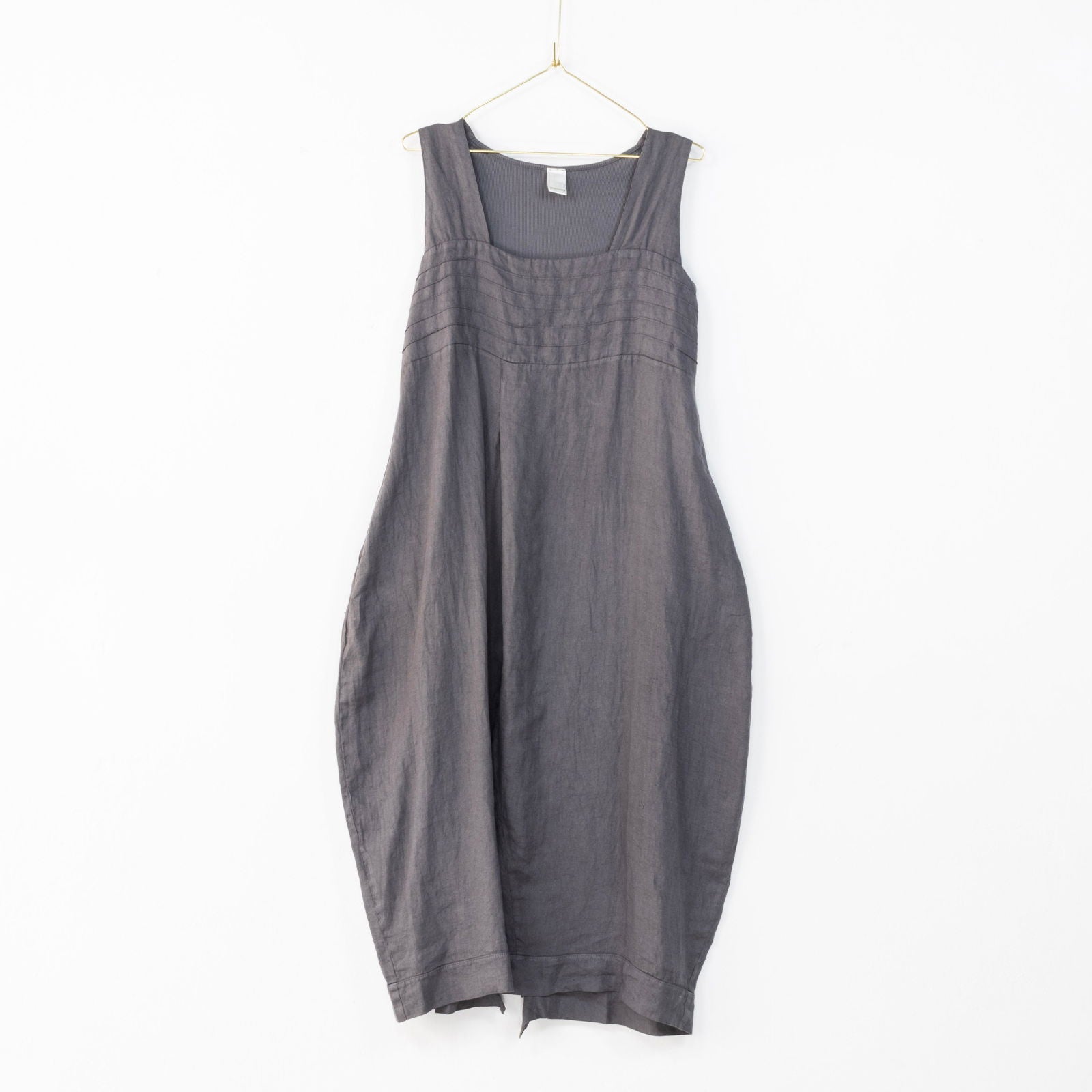 Montaigne Aurelie Casual Linen Dress Petrol