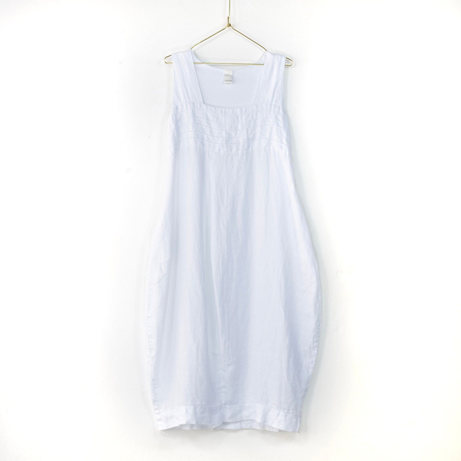 Montaigne Aurelie Casual Linen Dress White