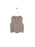 Montaigne Chloe Linen Vest Natural1