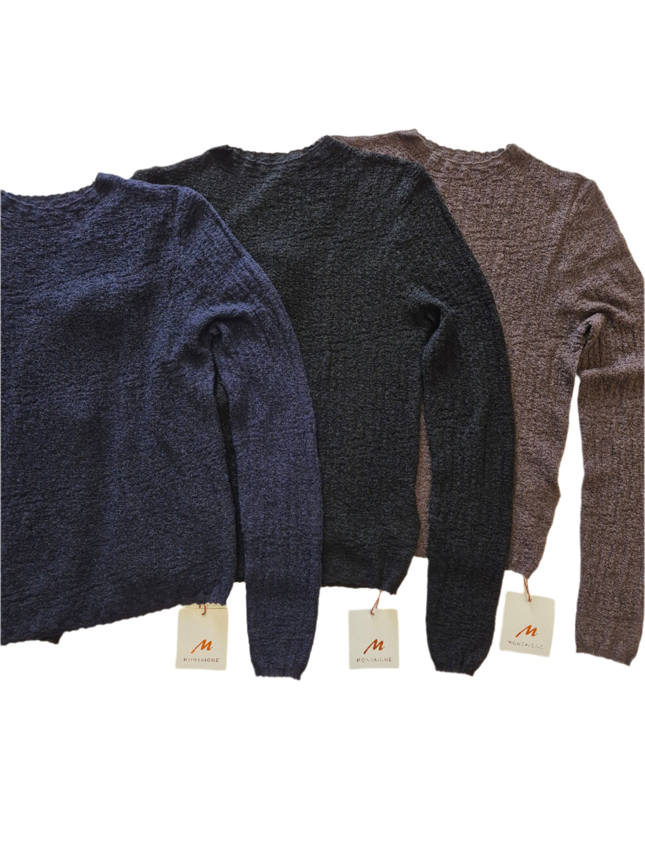 Montaigne Essential Superfine Lambswool Mock Neck Top