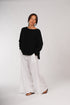 Montaigne Jambes Full-Length Linen Pants White7