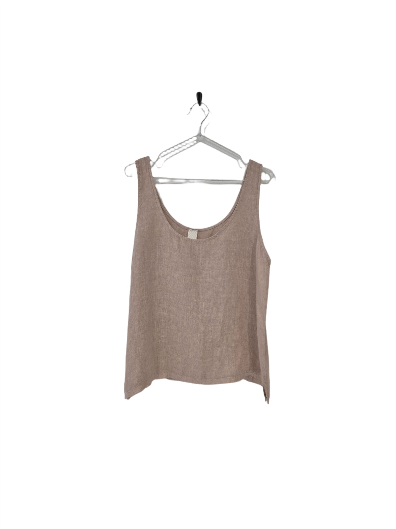 Montaigne Jolie Linen Singlet Top Natural