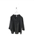Montaigne Marais Linen Top with Tie Detail Petrol