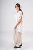 Montaigne Marcella Linen Button Up Shirt White1