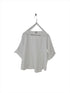 Montaigne Sérénité (Curved Hemline) Linen Top White