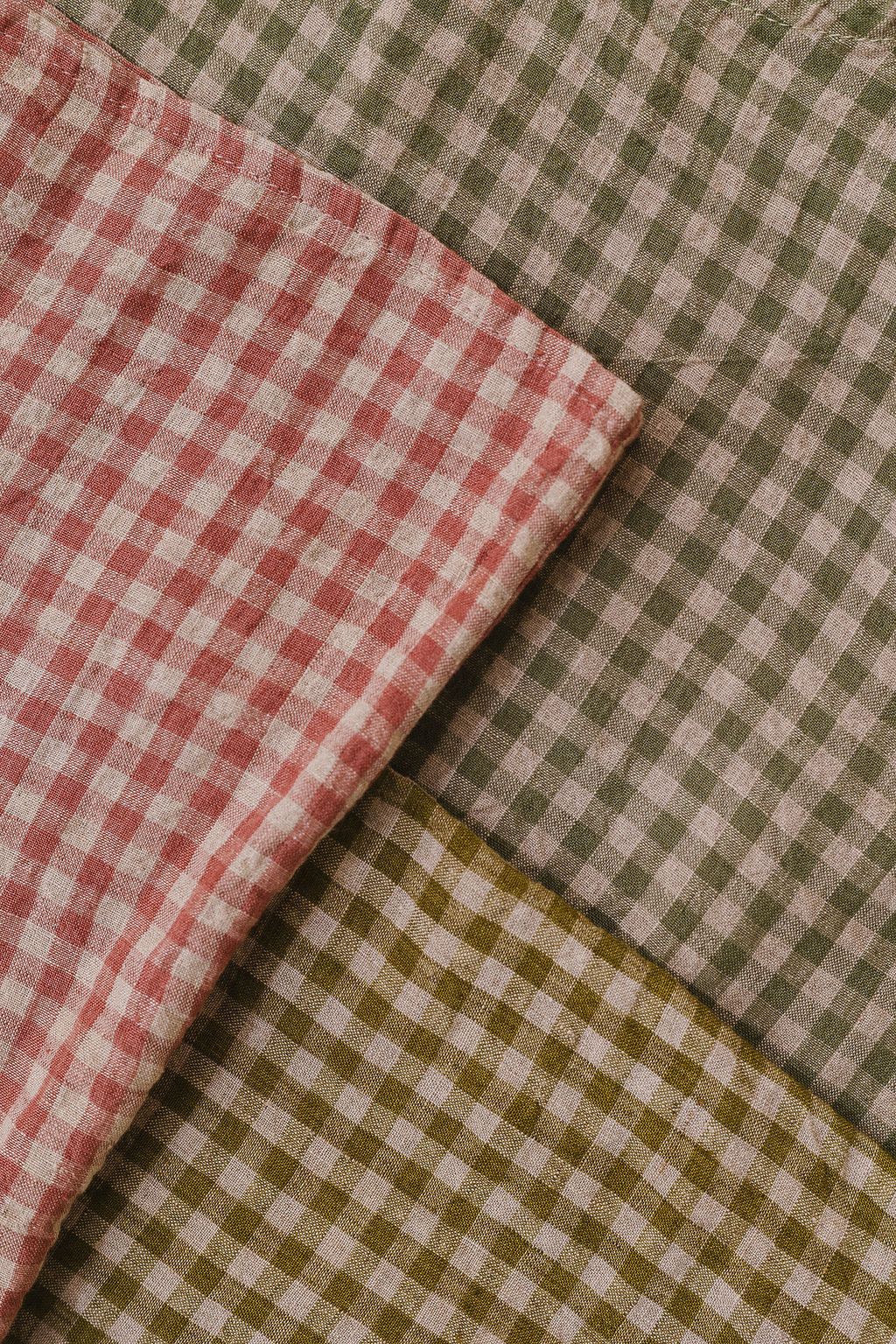 Ava Linen Cami in Gingham