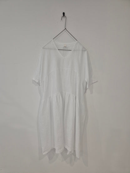 Louloute Linen Smock Dress with Pockets