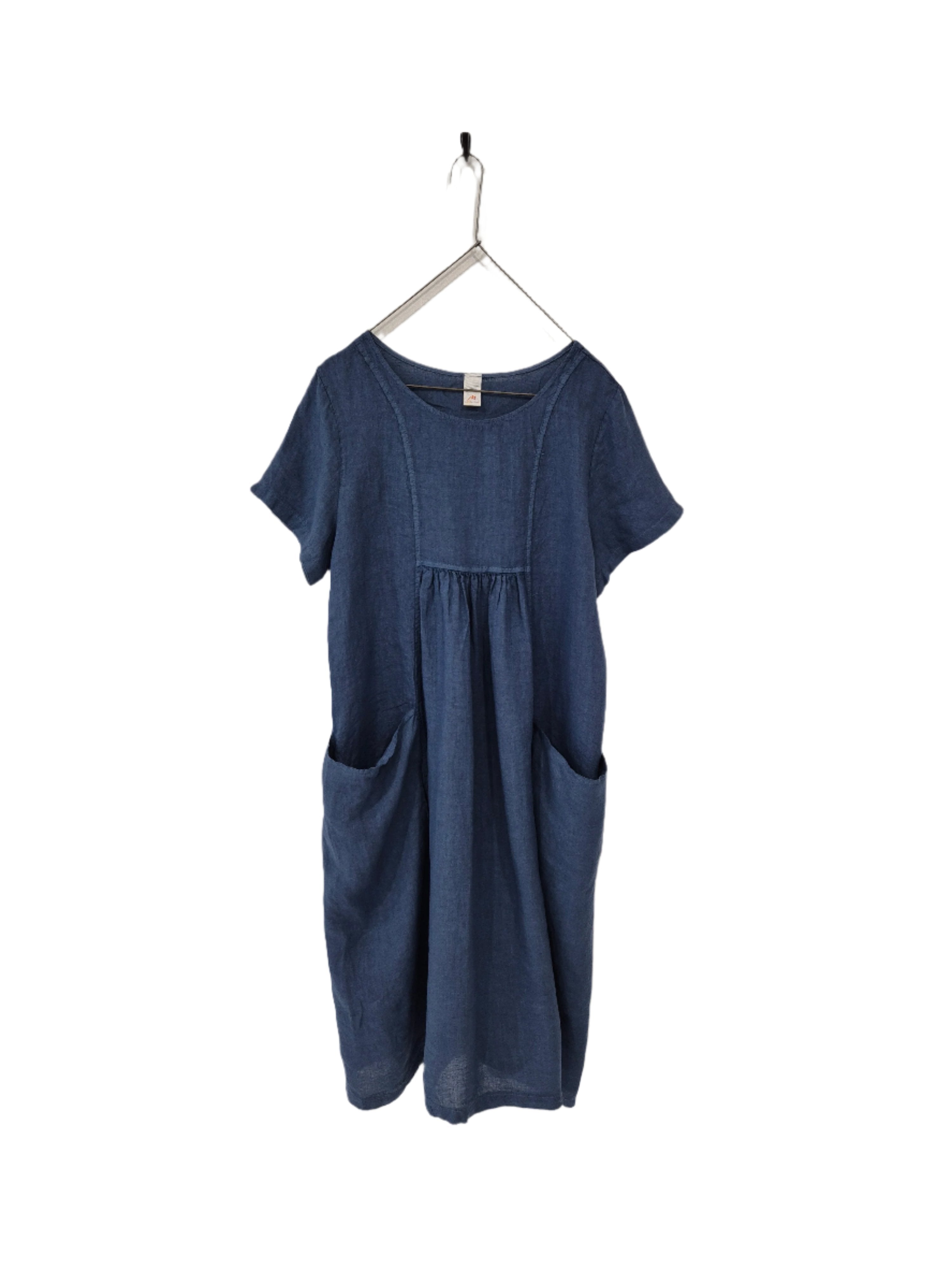 Zuri Linen Pocket Dress