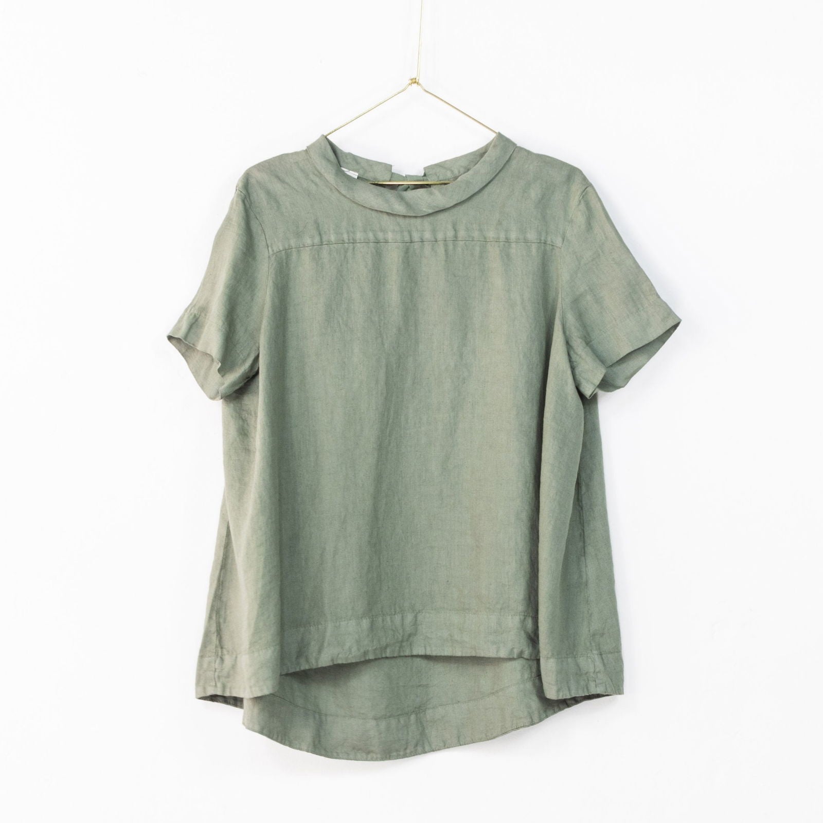 Adéline Linen Swing Top - Montaigne Paris