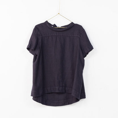 Adéline Linen Swing Top - Montaigne Paris