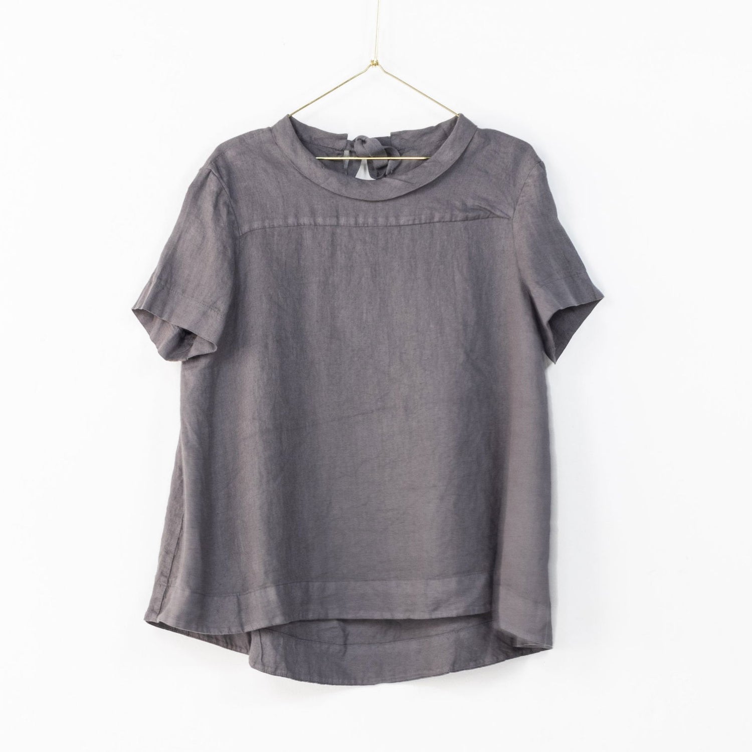 Adéline Linen Swing Top - Montaigne Paris