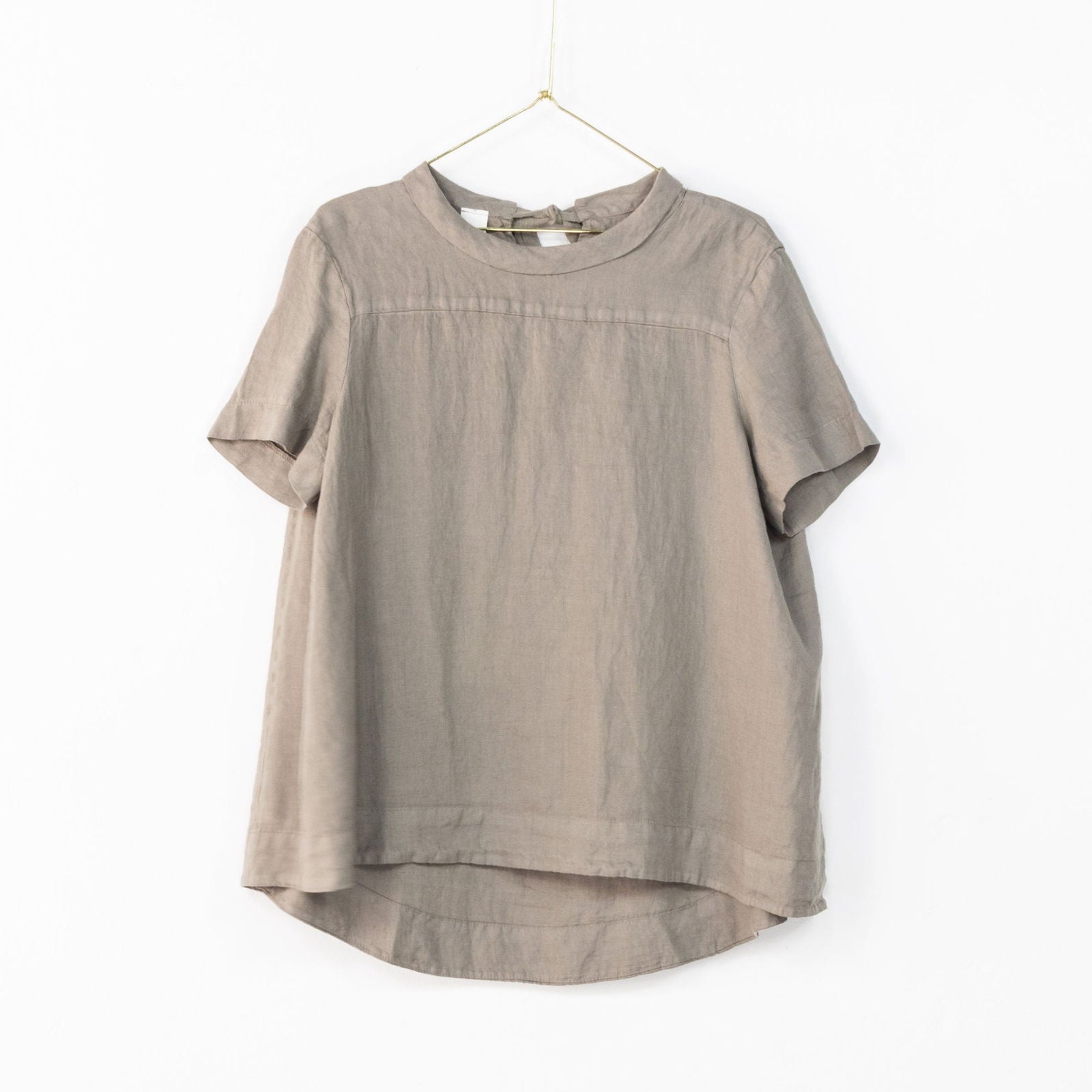 Adéline Linen Swing Top - Montaigne Paris