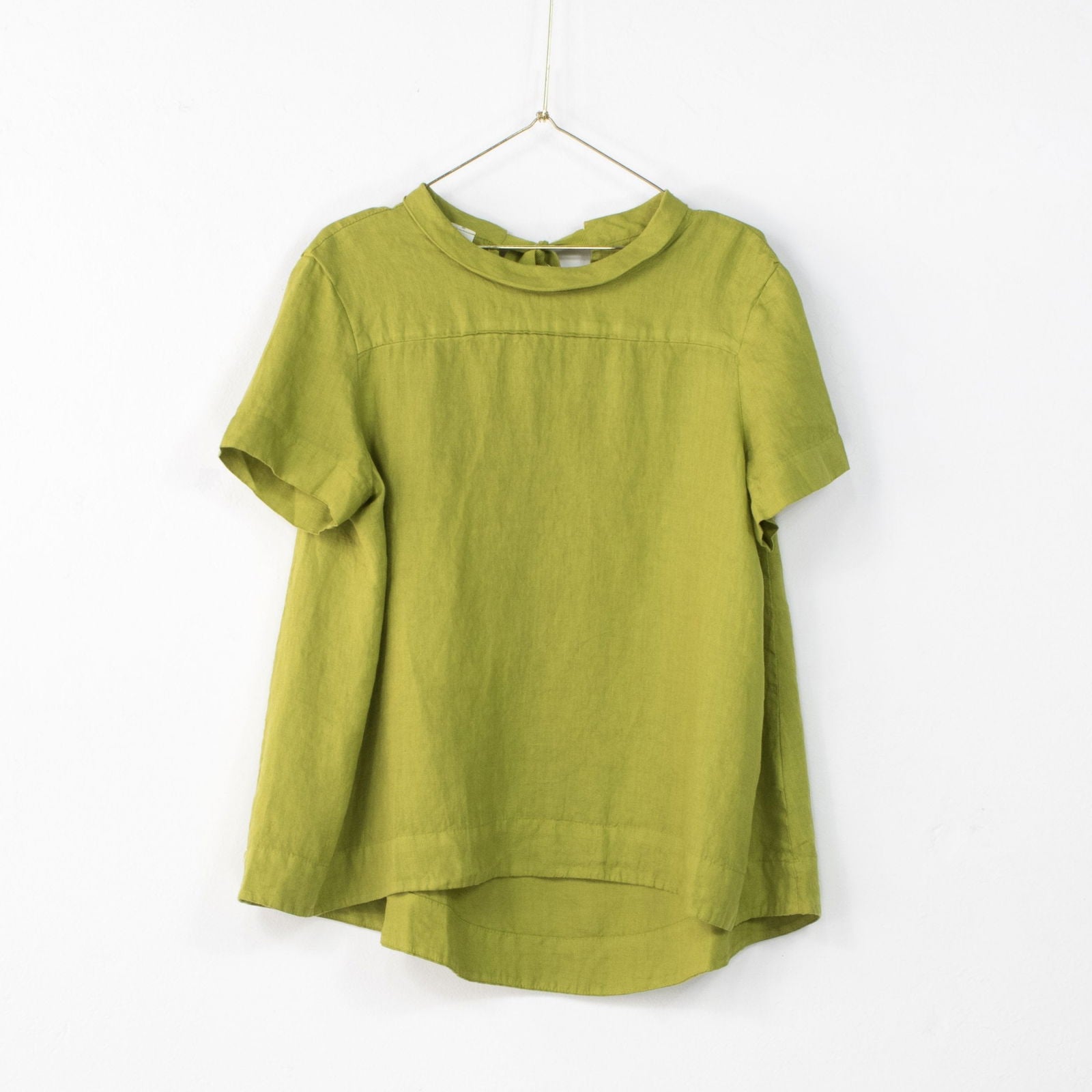 Adéline Linen Swing Top - Montaigne Paris