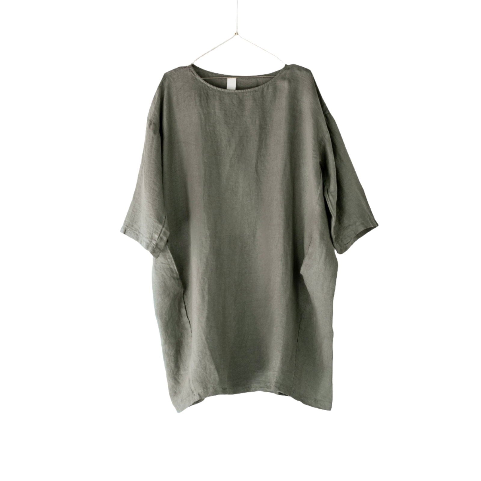 Chérie Linen Tunic Dress - Montaigne Paris