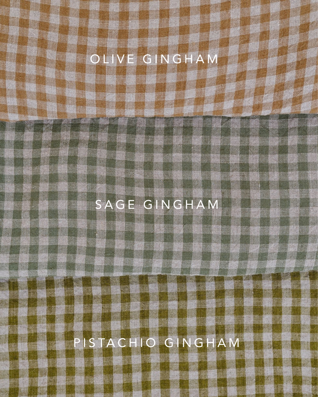 Sartene French Linen Dress in Gingham