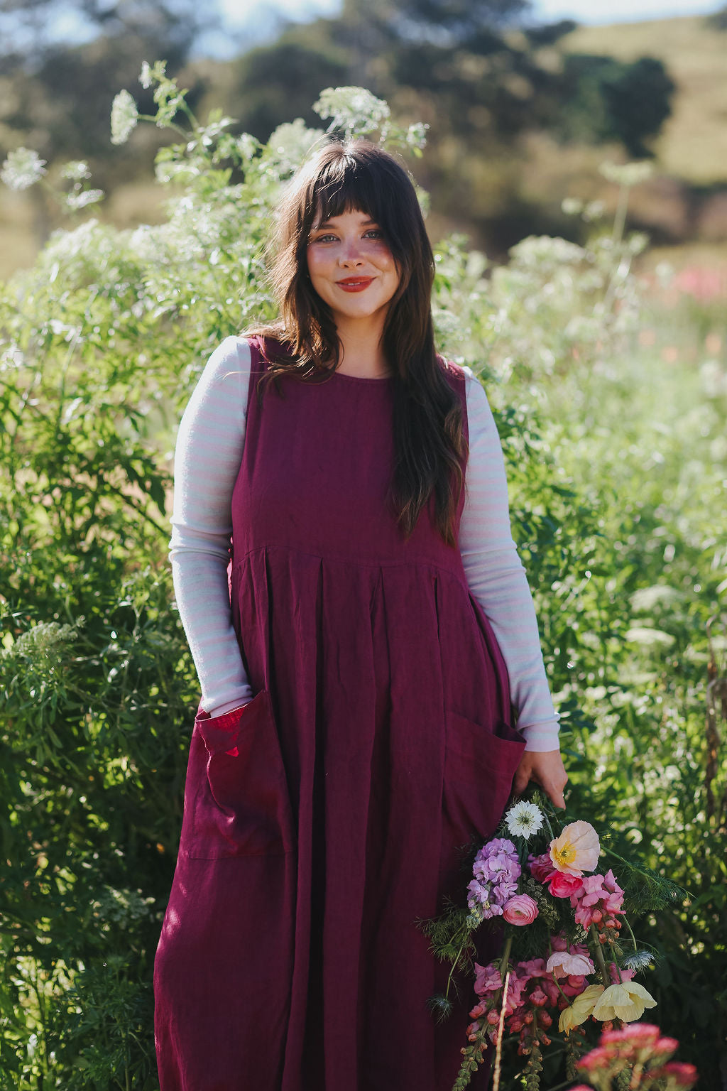 Sartène Linen Summer Dress