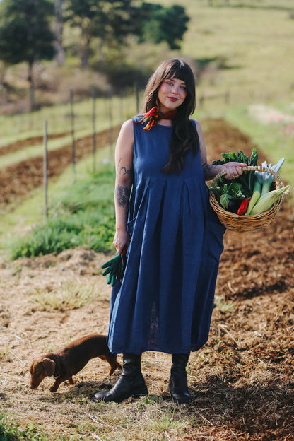 Sartène Linen Summer Dress