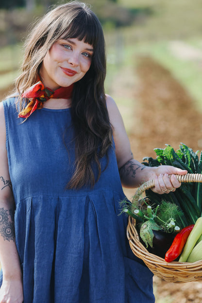Sartène Linen Summer Dress