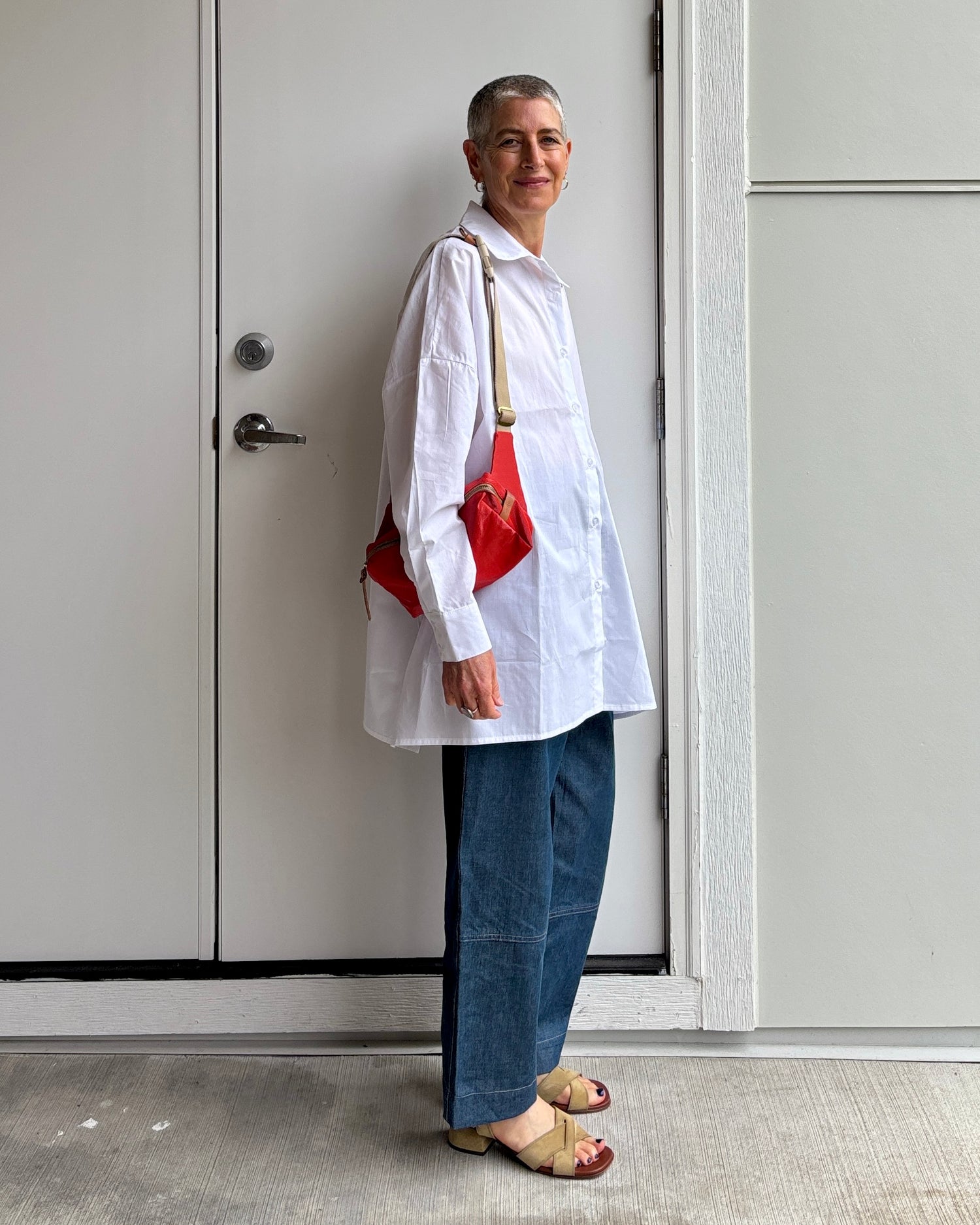 Théa Crisp Cotton Poplin Shirt