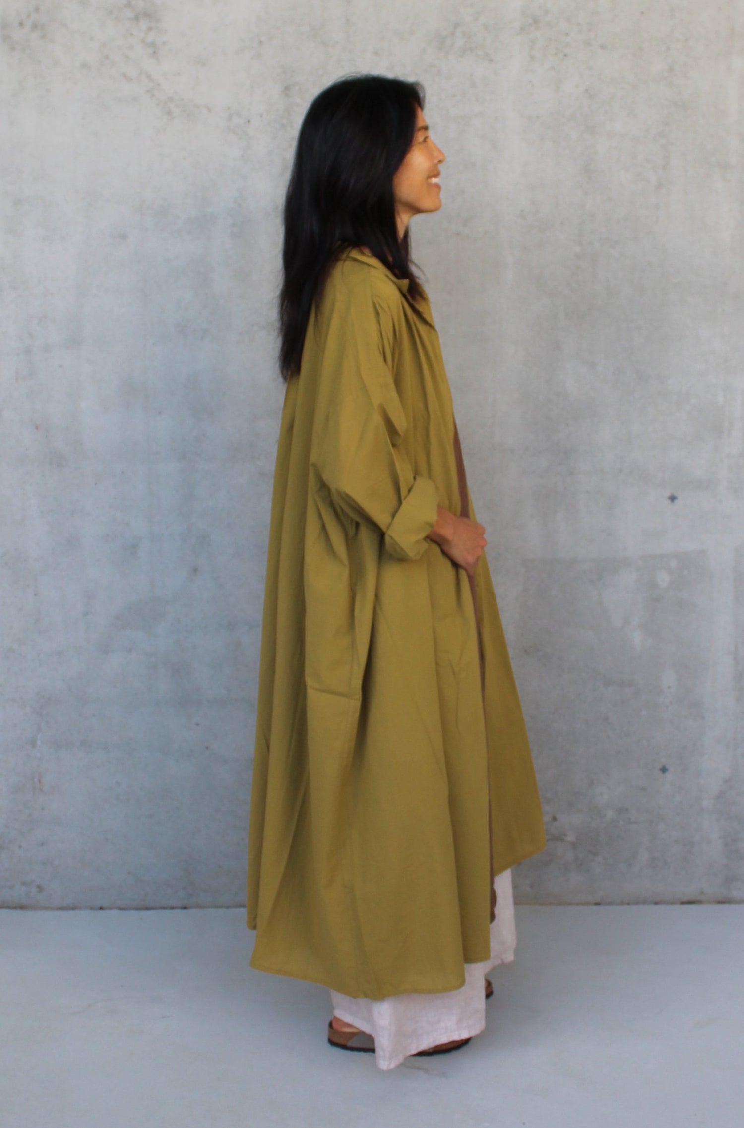 Frederic Oversized Cotton Shirt Dress