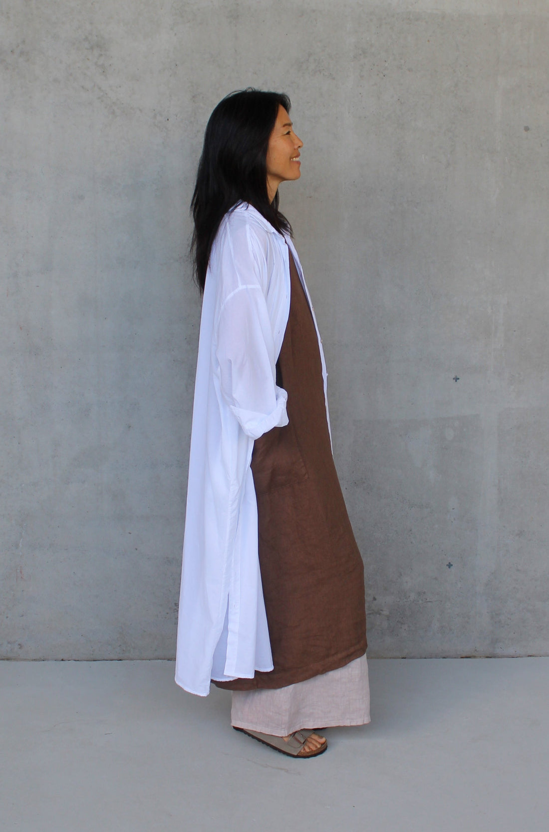 Frederic Oversized Cotton Shirt Dress