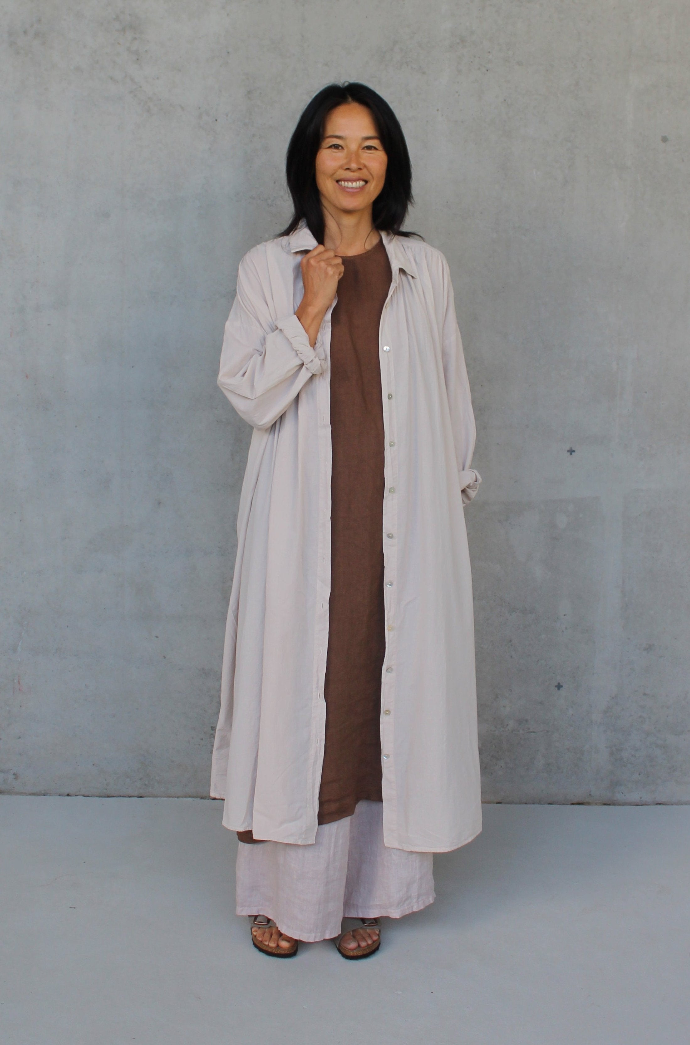 Frederic Oversized Cotton Shirt Dress