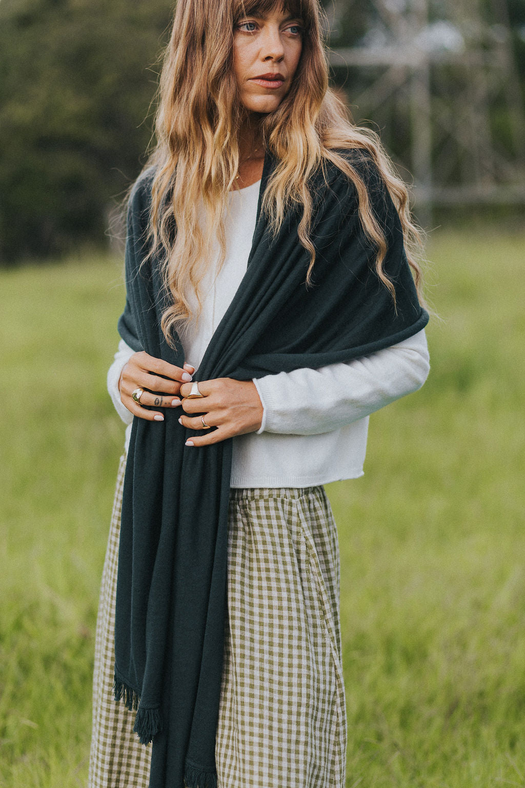 Merino Wrap / Scarf – 100% Australian Merino Wool Shawl