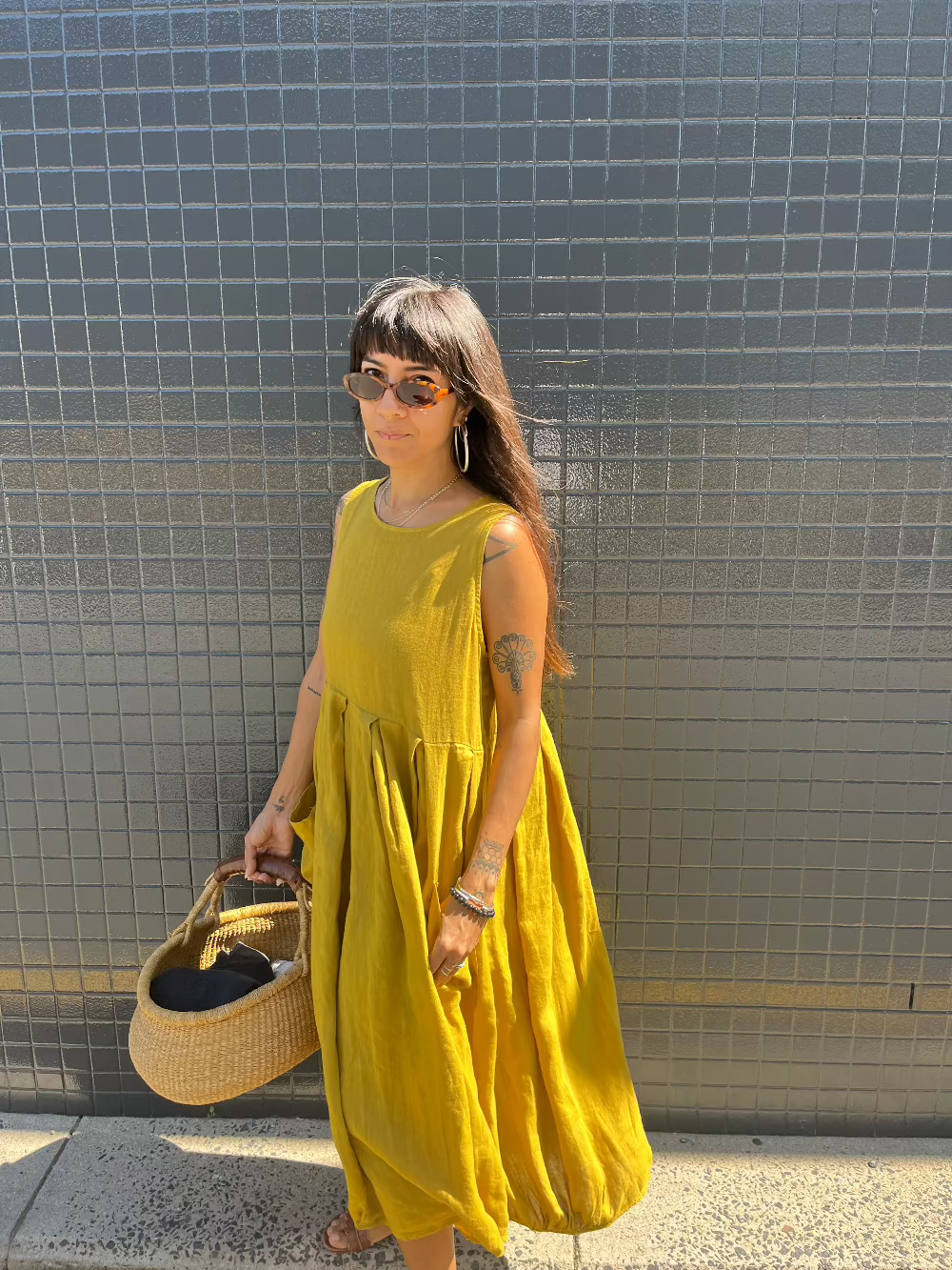 Sartène Linen Summer Dress