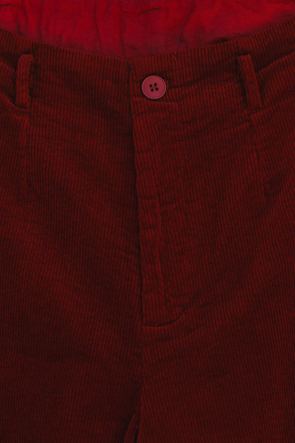 Rene Corduroy Cotton Wide Leg Pants