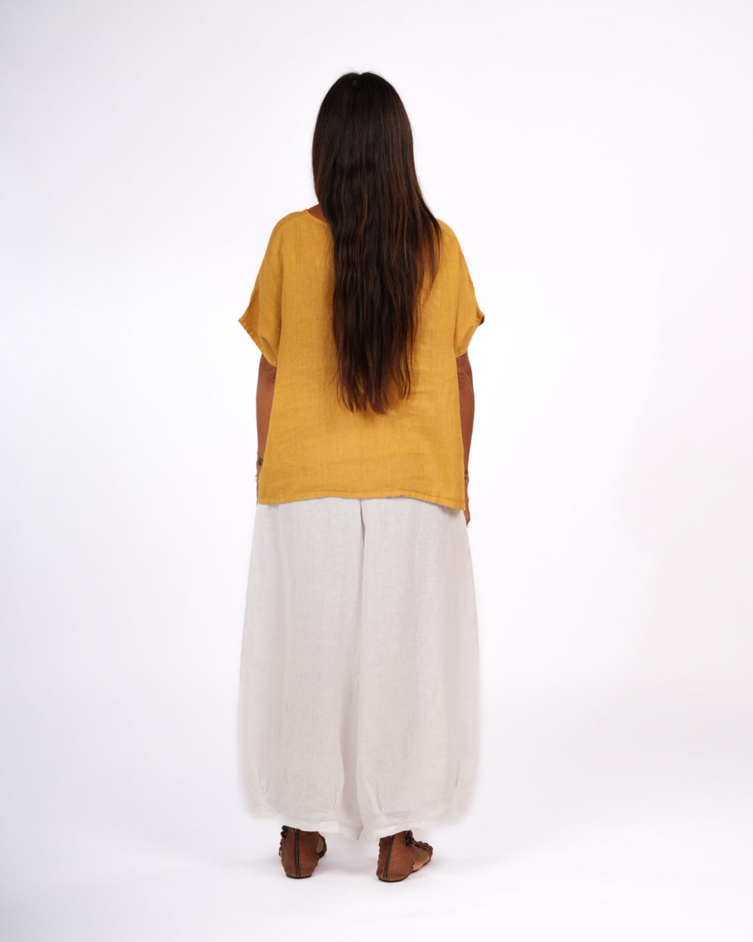 Lee Linen Short Sleeve Top