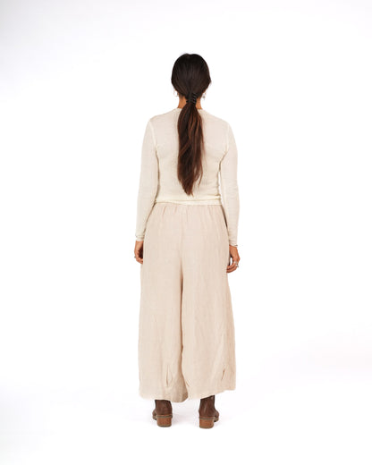 Essential Superfine Lambswool Mock Neck Top